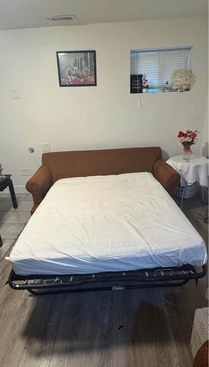 Brown Sofa Bed