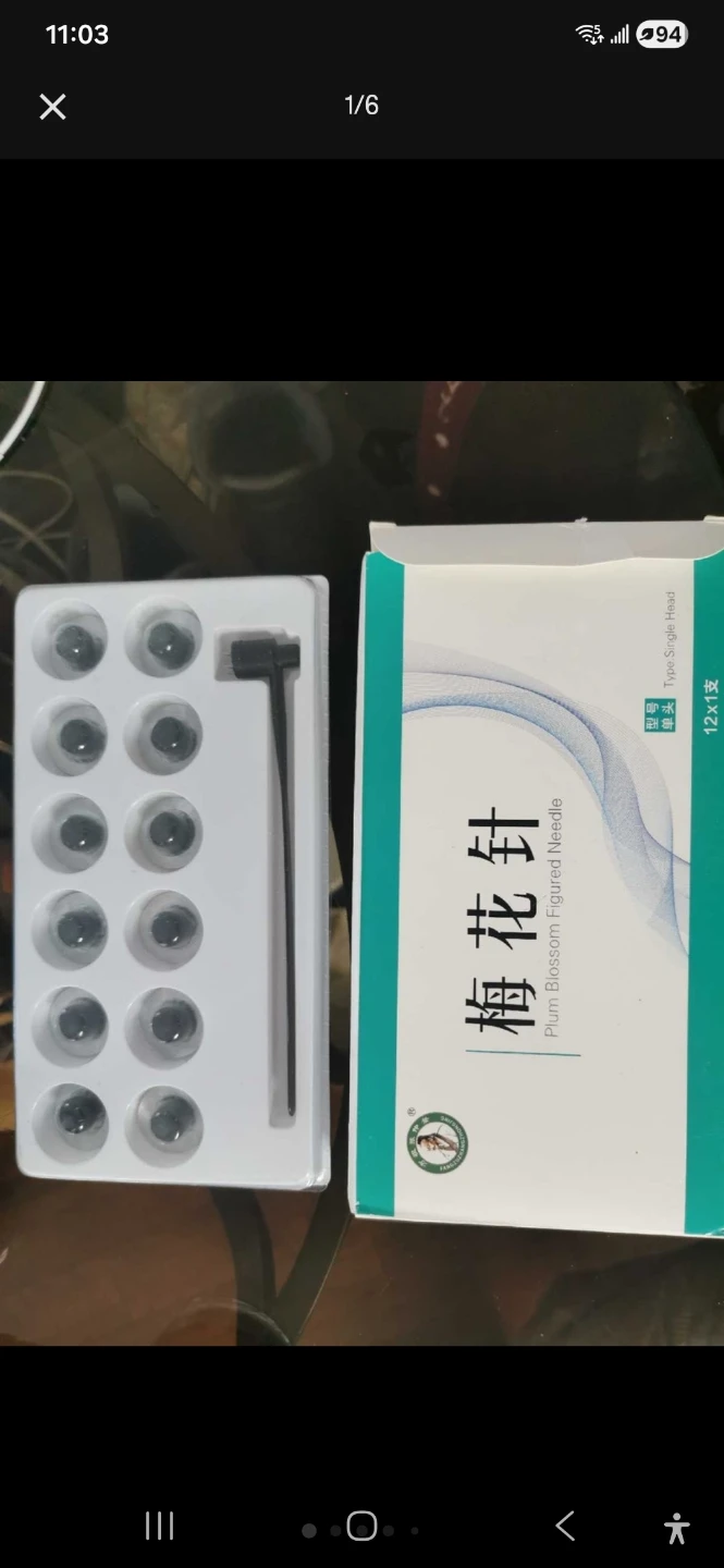 Plum Blossom Figured Needle Set