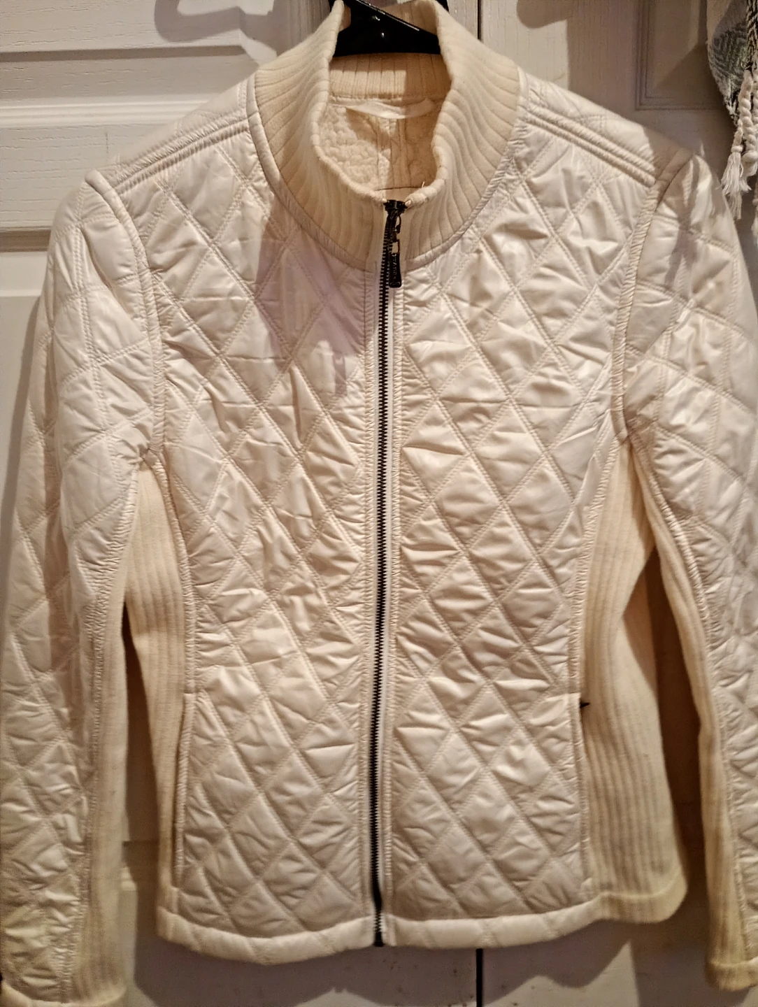 Prana Quilted Fleece Lined Jacket Size S