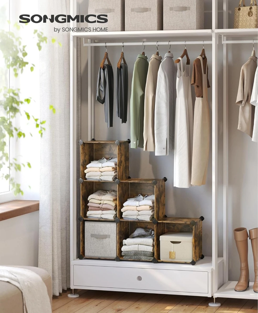 SONGMICS 6-Cube Storage Organizer Unit - photo 2