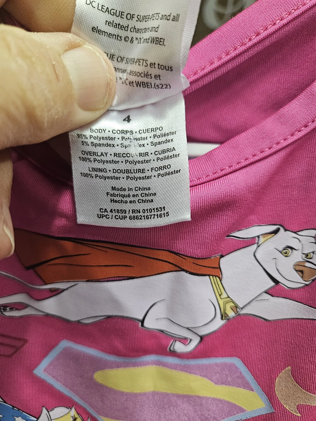 DC League of Super-Pets Dress - Size 4 - photo 3