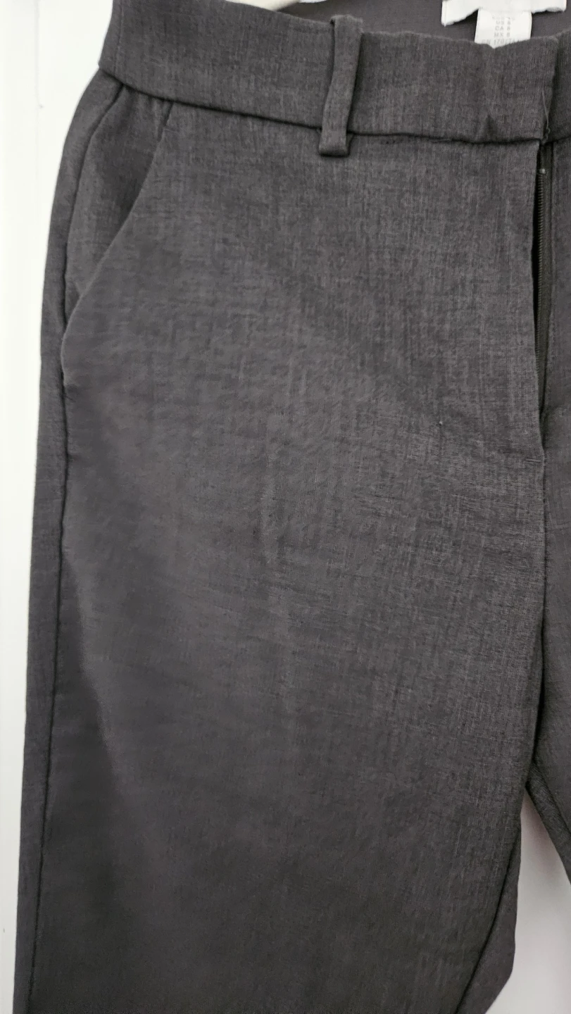 H&M Women's Grey Pants - Size 8 Medium - photo 4