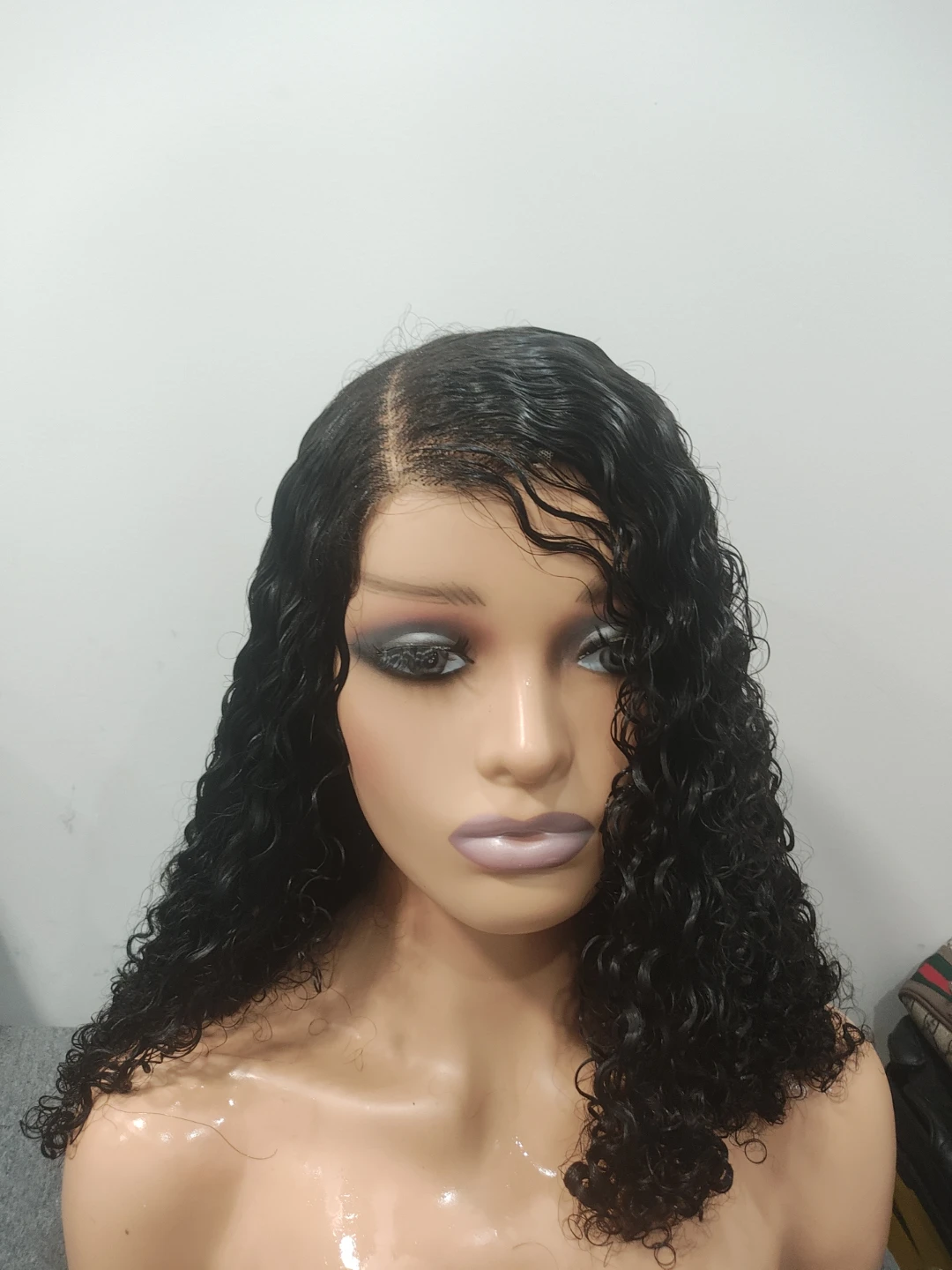 Black Curly Wig