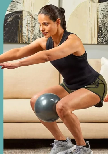 PurAthletics Dumbbell Set with Storage Rack + BONUS Pilates ball - photo 5