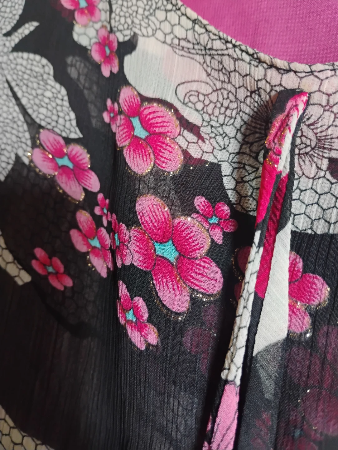 Women's Floral Print Kimono/Top - photo 2