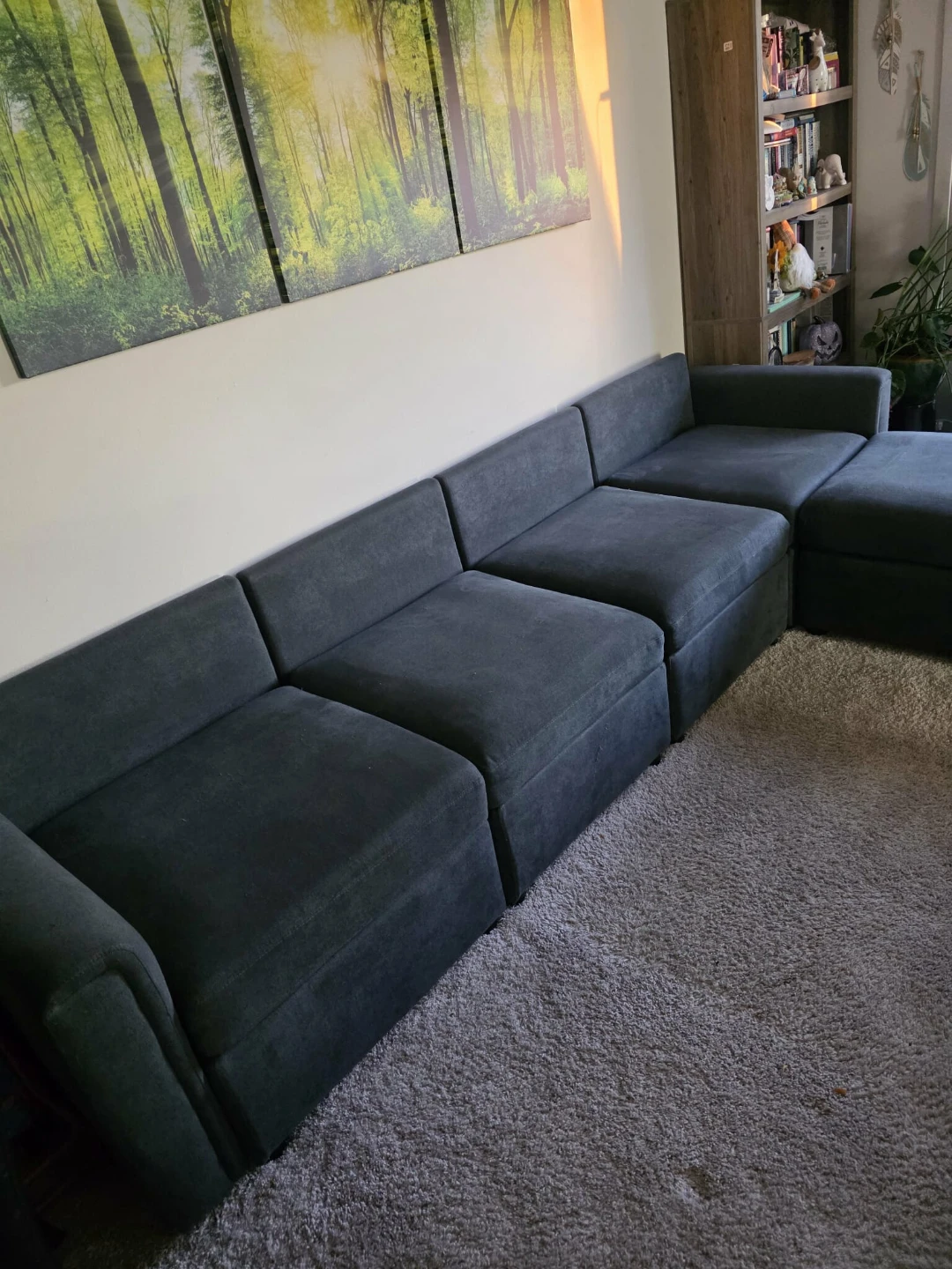 Honbay Modular Sectional Sofa w/ Storage – 6 Pieces