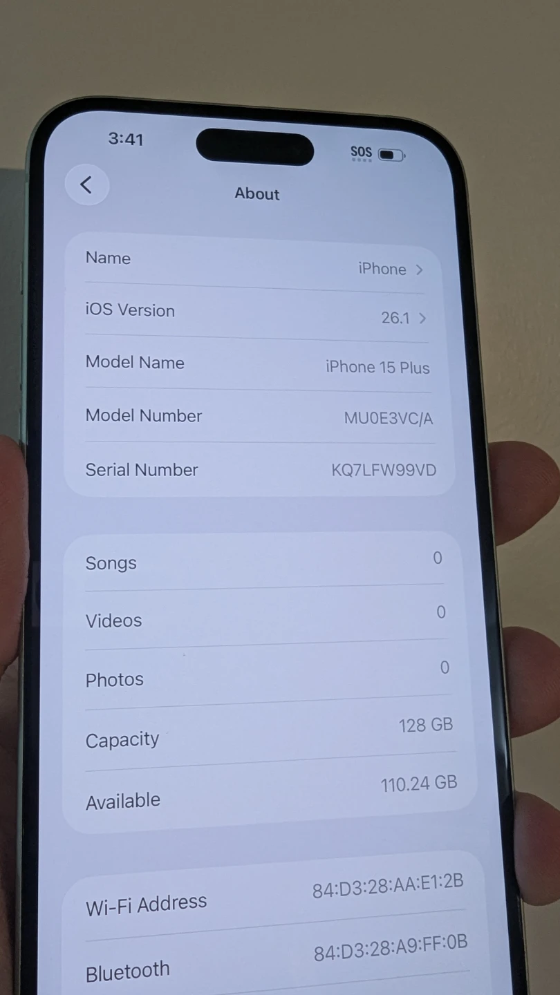 iPhone 15 Plus 128 GB - 87%🔋 🏆