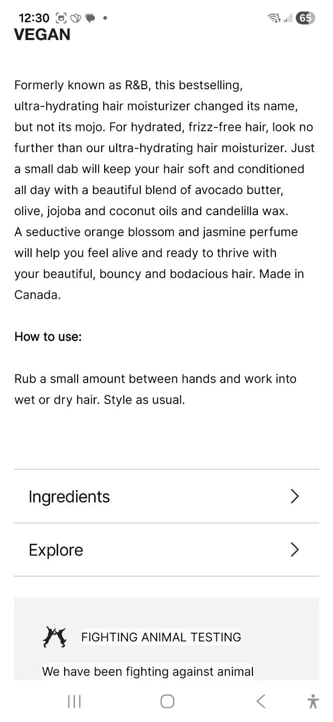 LUSH Revive Hair Moisturiser Leave-in for Dry & Curly Hair - photo 4