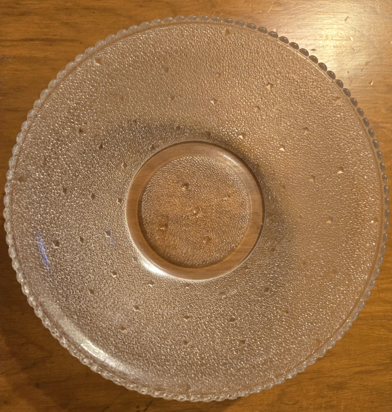 Glass Serving Bowl with 6 Small Bowls - photo 2