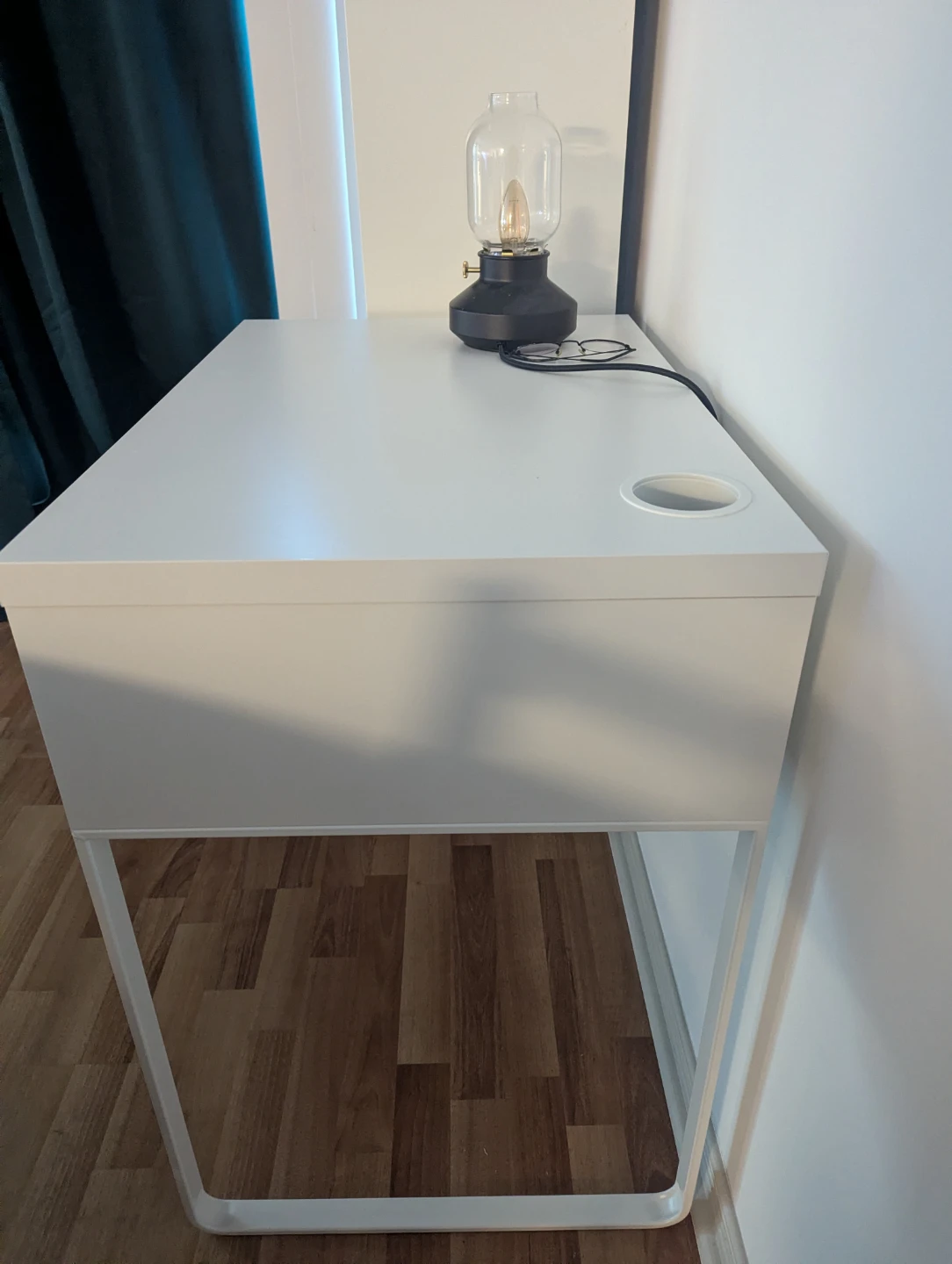 Ikea Micke Desk (White) with Drawer - photo 2