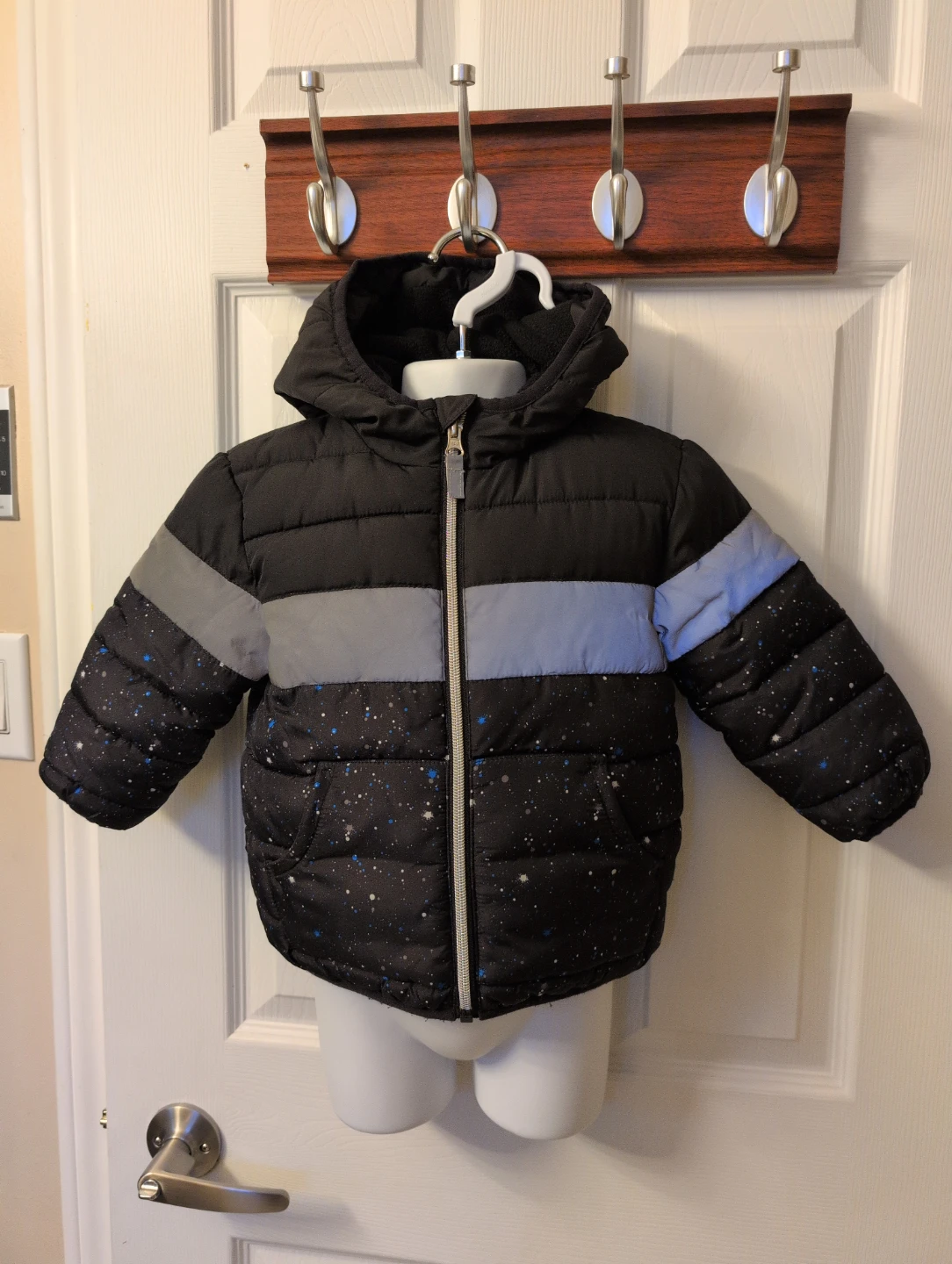 George Puffer Jacket with Hood