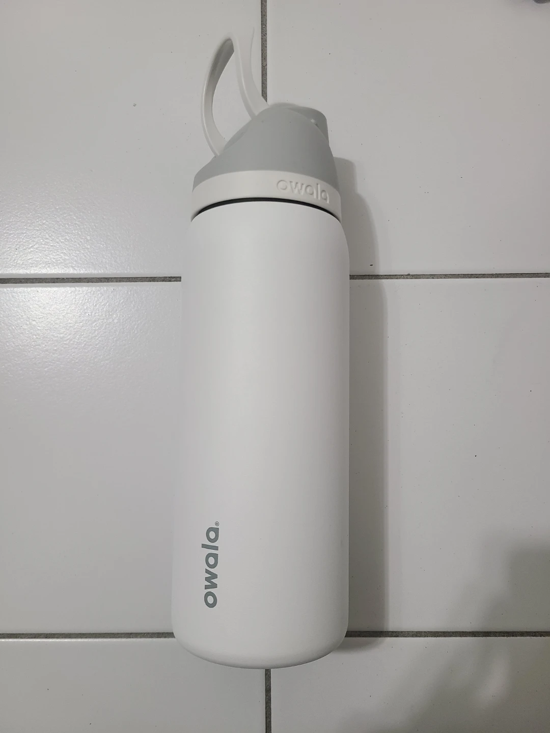Owala White Water Bottle