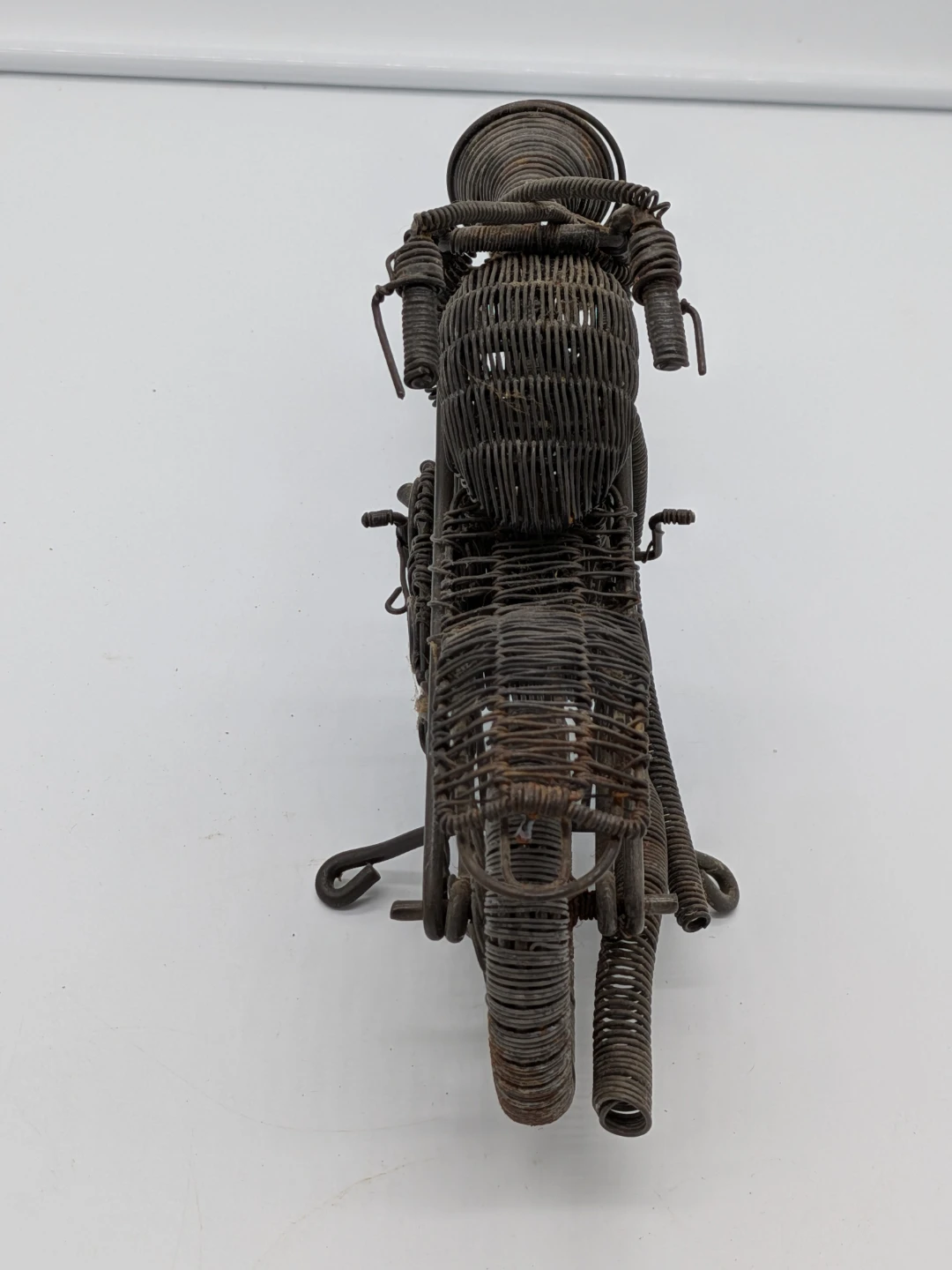 Wire Motorcycle Sculpture - photo 4