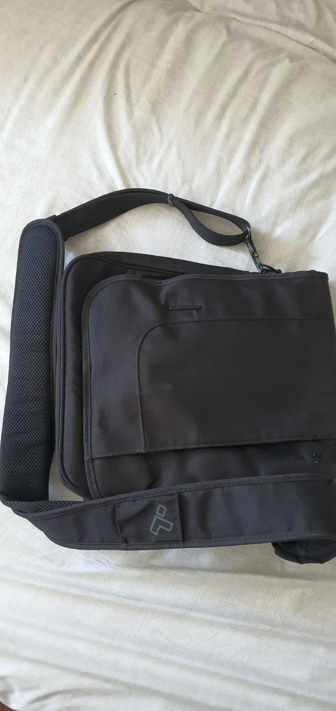 Black Messenger Bag Laptop Bag