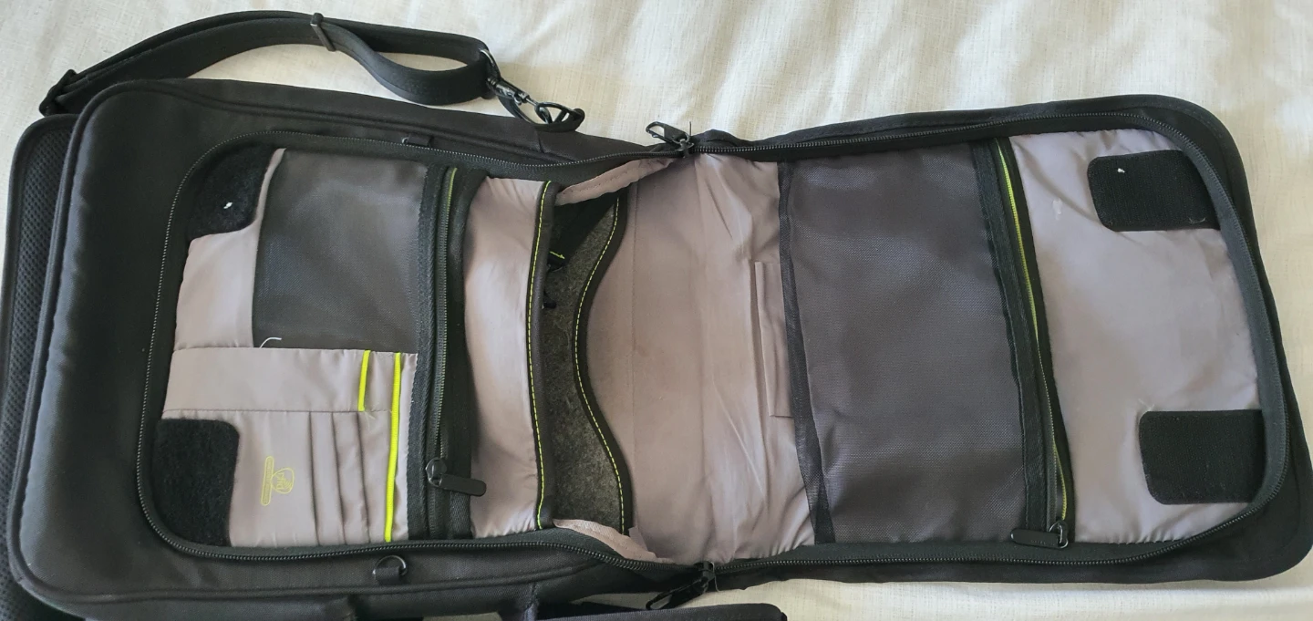 Black Messenger Bag Laptop Bag - photo 2