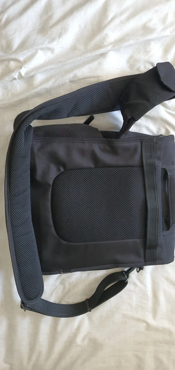 Black Messenger Bag Laptop Bag - photo 3