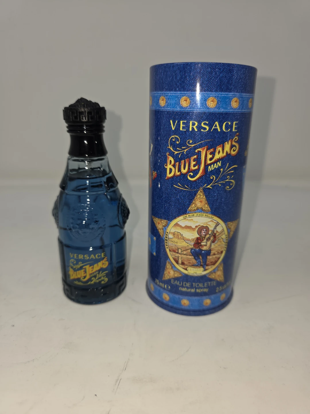 🥕  Versace Blue Jeans Man Eau de Toilette 75ml Natural Spray - photo 2