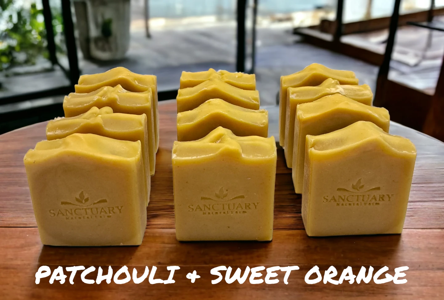 Sanctuary Natural Farm Patchouli & Sweet Orange Handmade Soap🏆