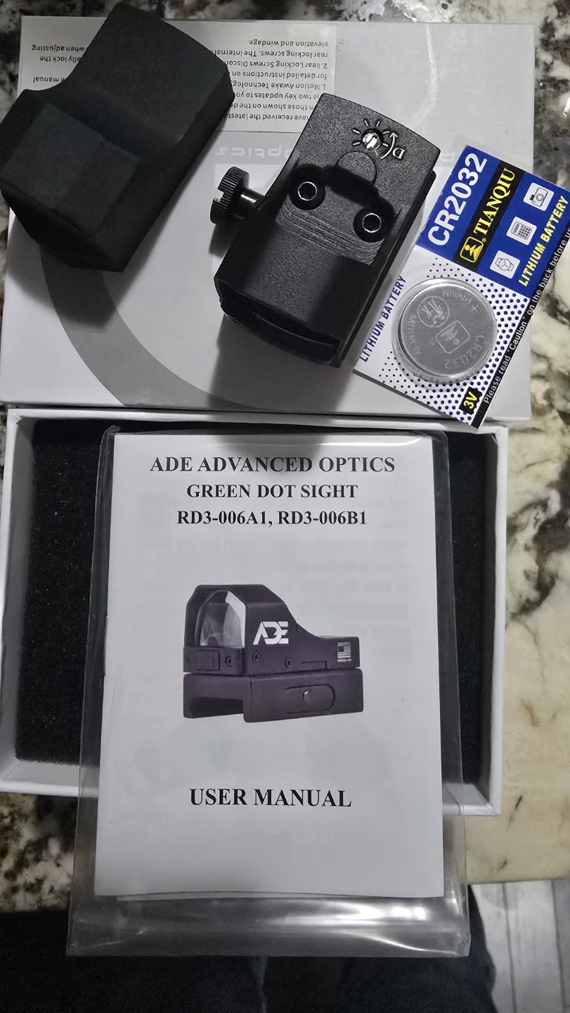 ADE Advanced Optics Green Dot Sight RD3-006A1/RD3-006B1