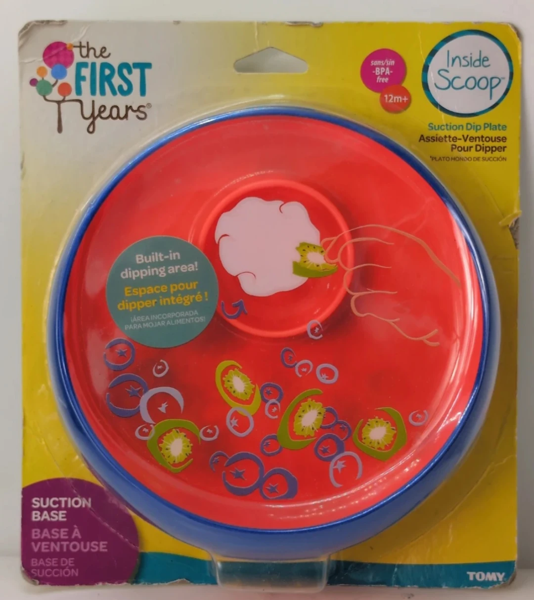 The First Years Inside Scoop Suction Dip Plate