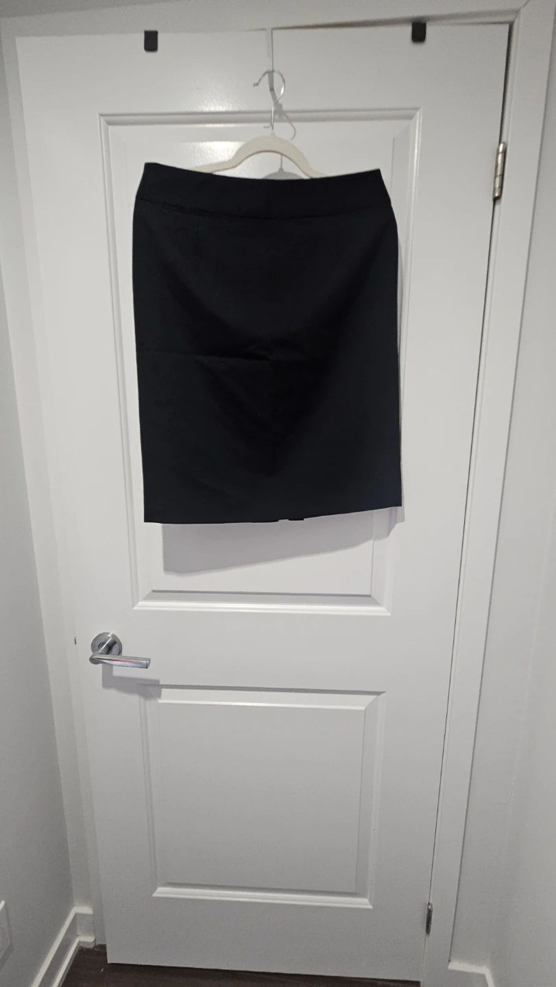 Anne Klein Platinum Black Pencil Skirt Size 8 - photo 5