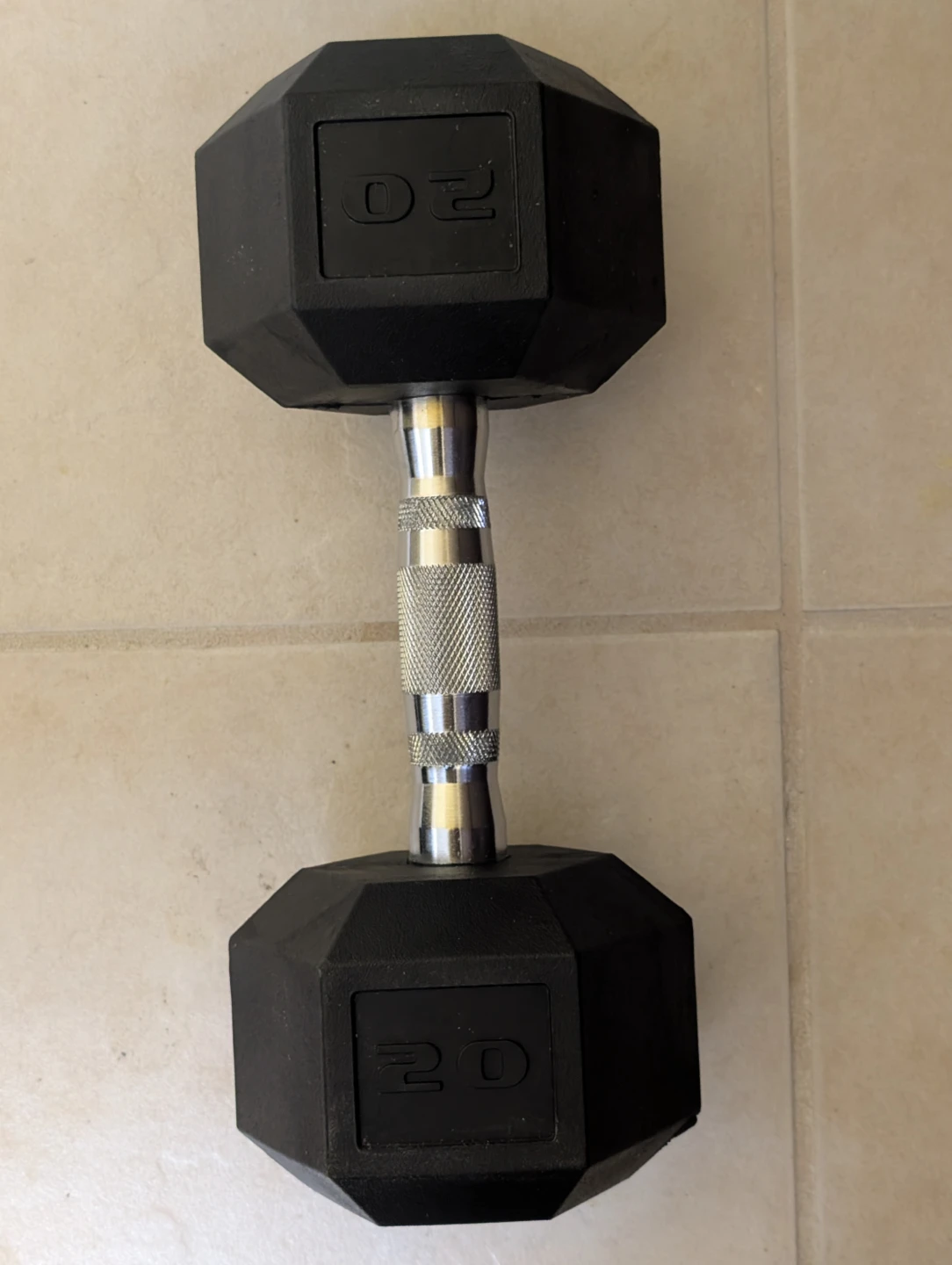 20lb Hex Dumbbell in sealed box