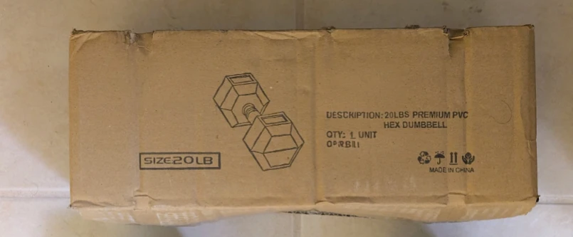 20lb Hex Dumbbell in sealed box - photo 2
