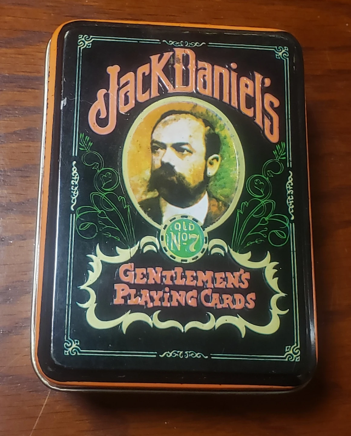 Jack Daniel's Old No. 7 Gentlemen's Playing Cards in Tin
