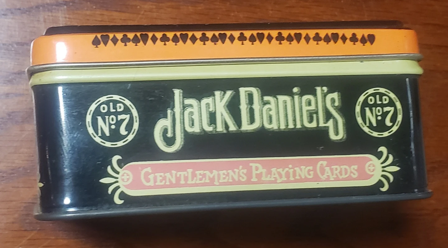 Jack Daniel's Old No. 7 Gentlemen's Playing Cards in Tin - photo 3