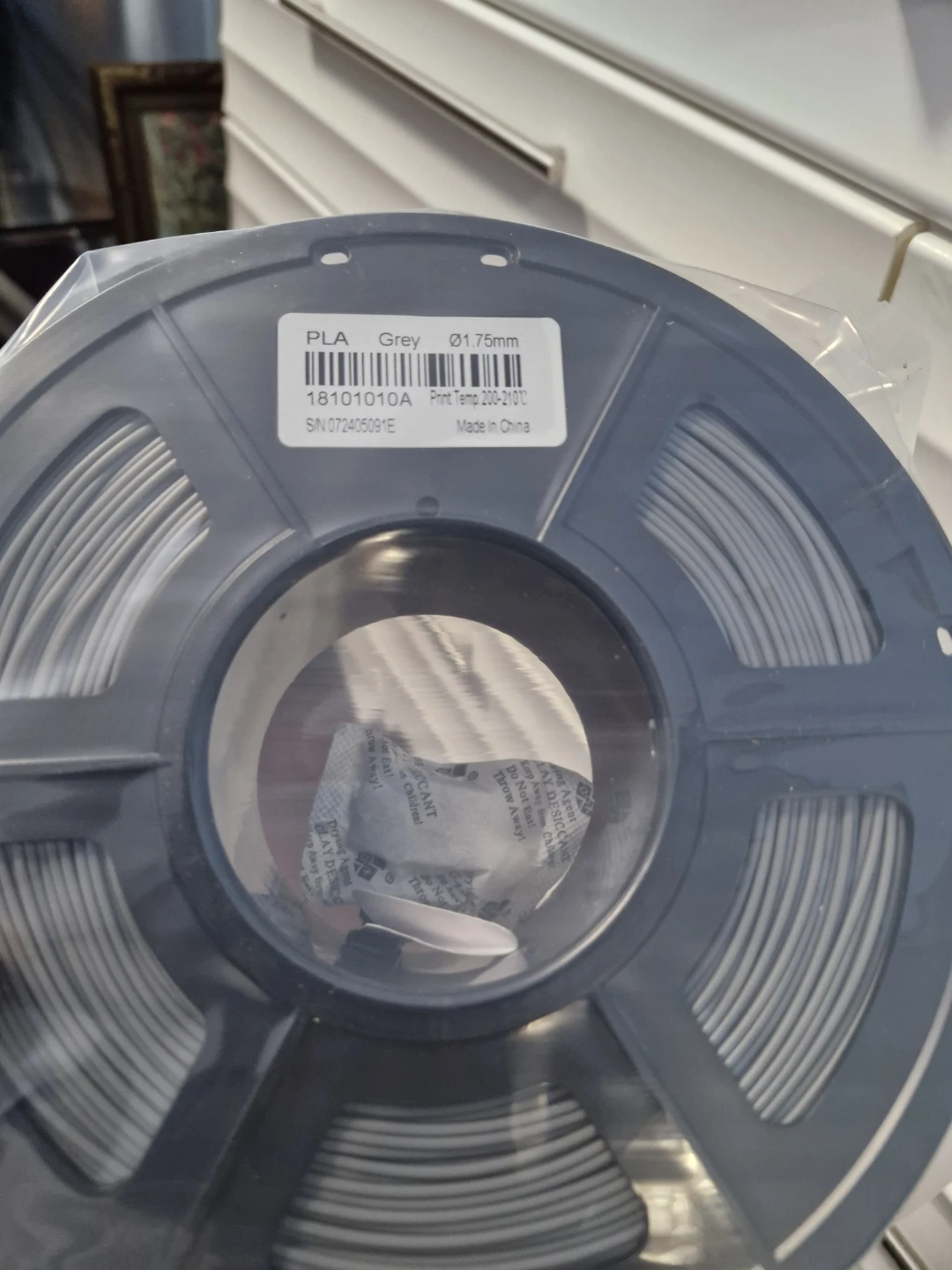 Anycubic PLA 3D Printer Filament - Grey 1.75mm - photo 2
