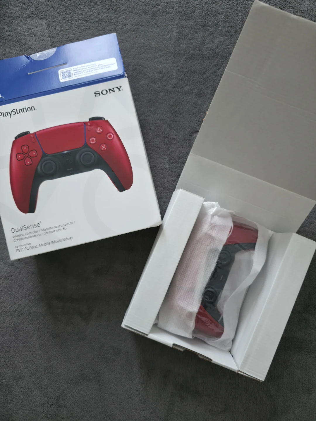 PlayStation 5 Controller (Volcanic Red) - photo 3