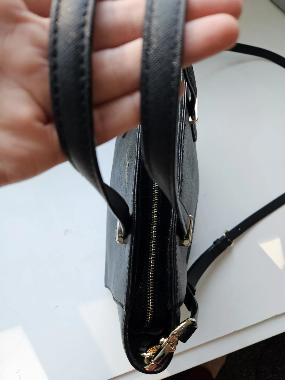 Kate Spade Black Leather Tote Bag - photo 2
