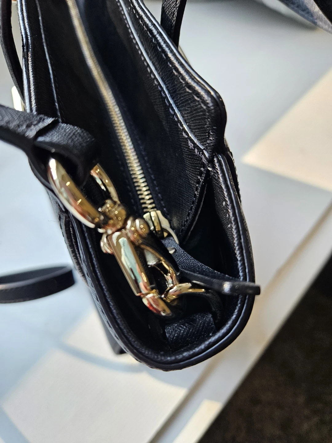 Kate Spade Black Leather Tote Bag - photo 5