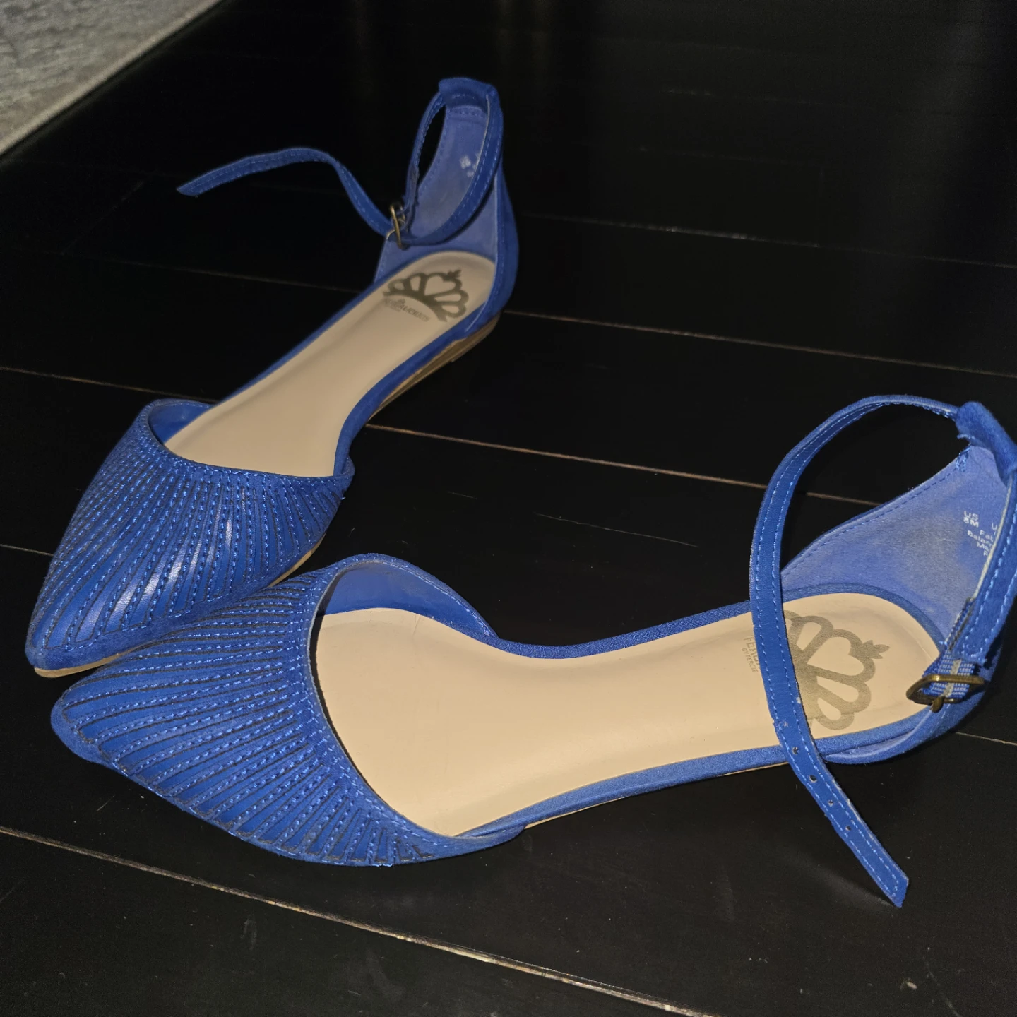 Fergolicious by Fergie Blue D'Orsay Flats - photo 2
