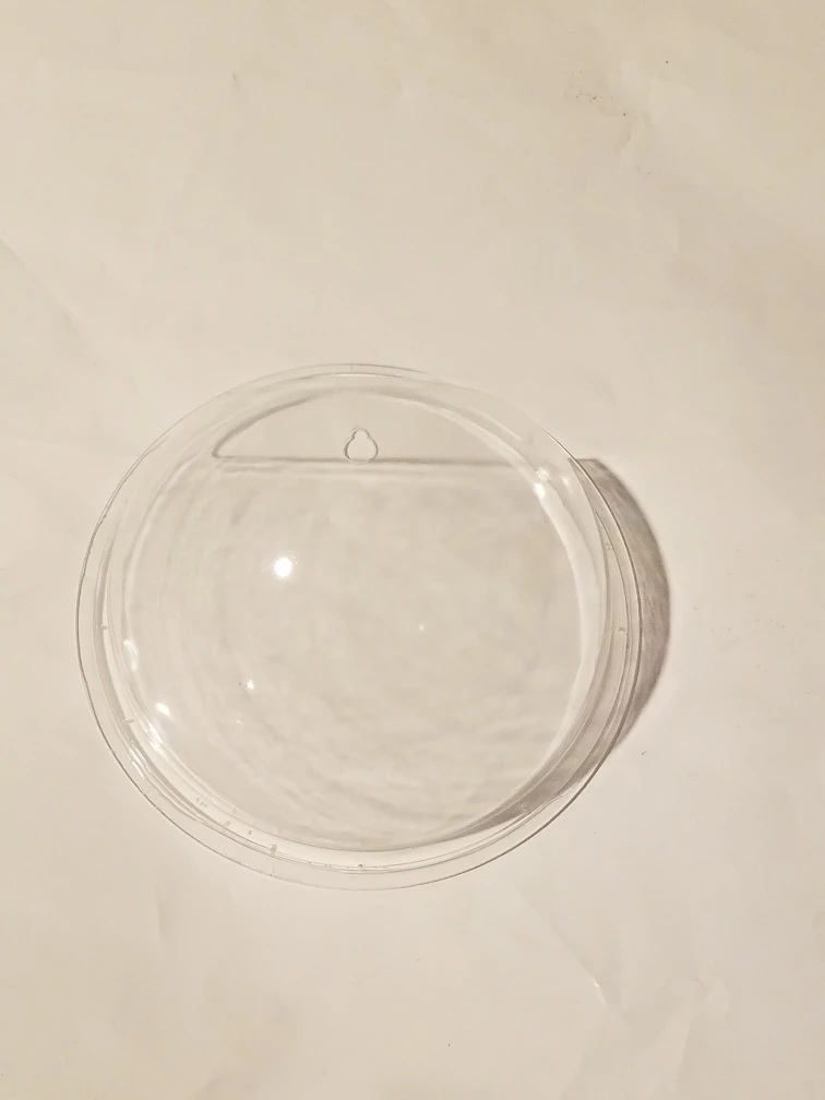 Clear Plastic Hanging Planter Sphere