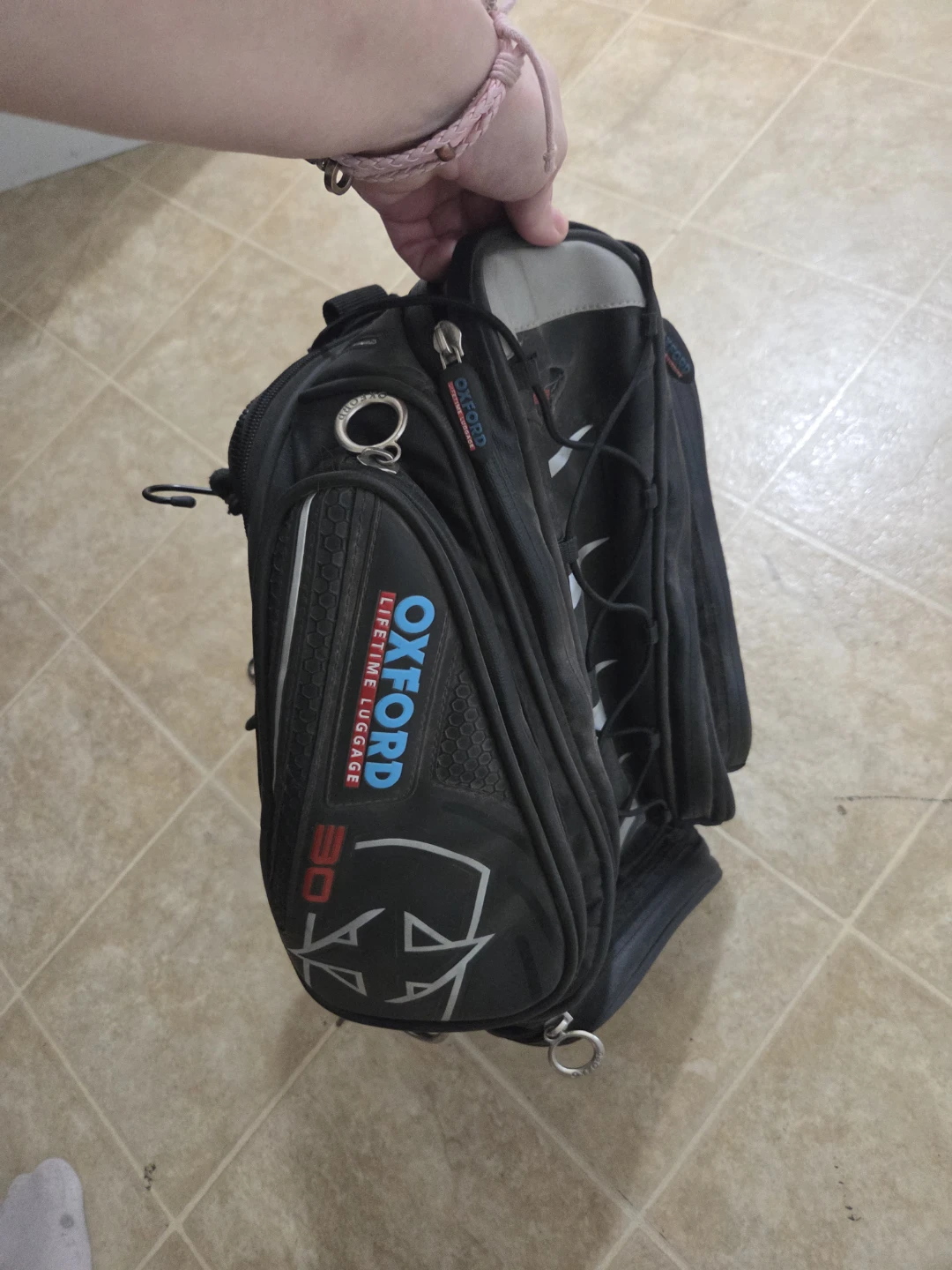 Oxford Lifetime Luggage 30L Motorcycle Tail Bag