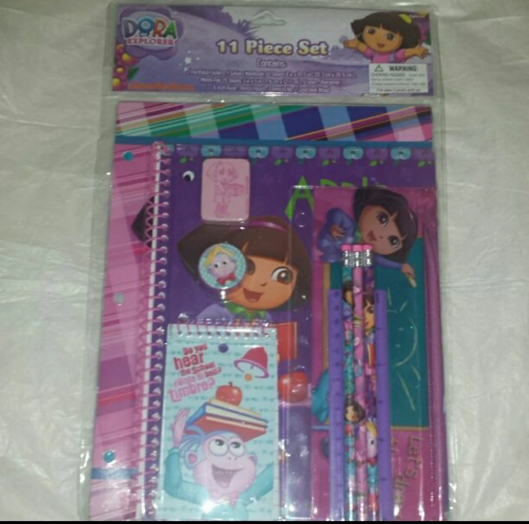 Dora the Explorer 11 Piece School Stationery Set