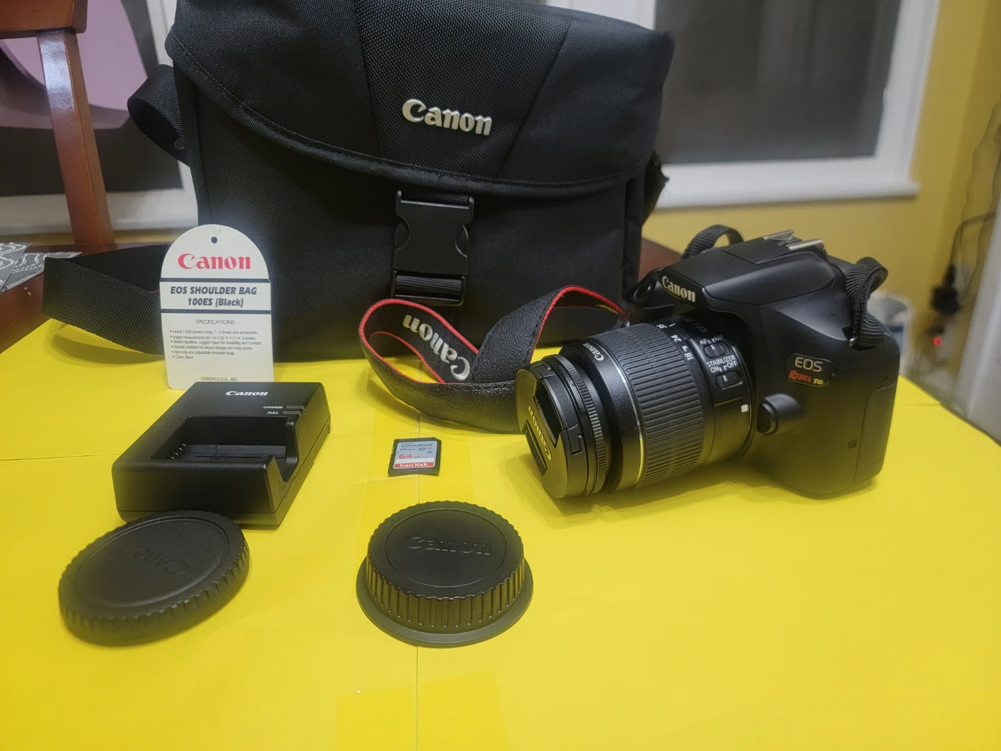 Canon EOS Rebel T6 Digital Camera