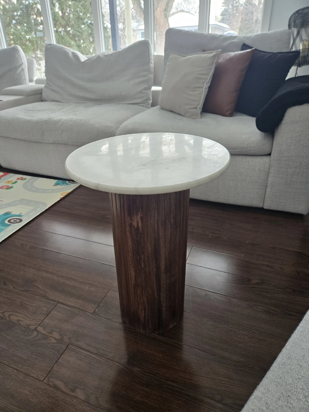 Marble Top Side Table