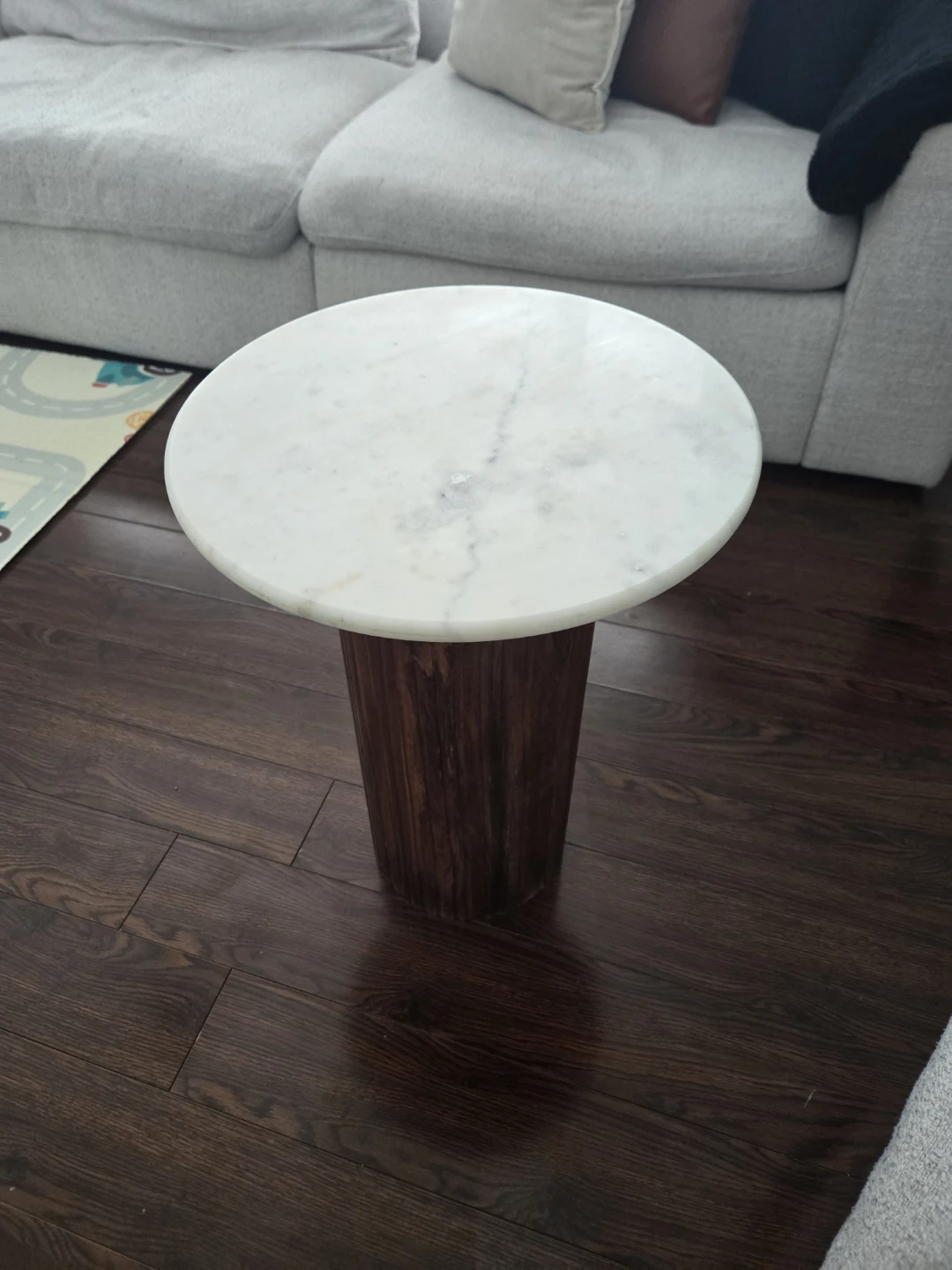 Marble Top Side Table - photo 2