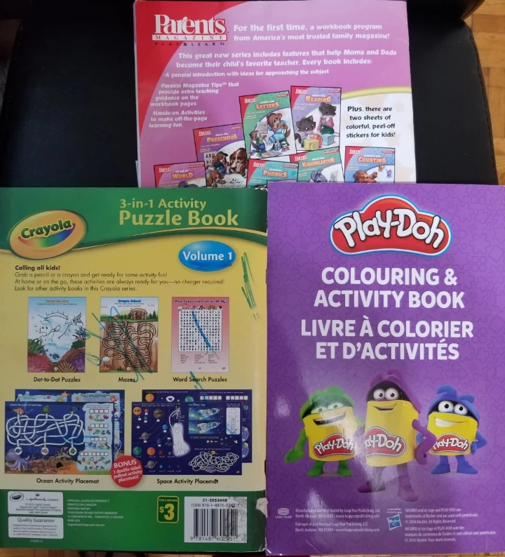 Assorted Kids Activity Books 🏆 - photo 2