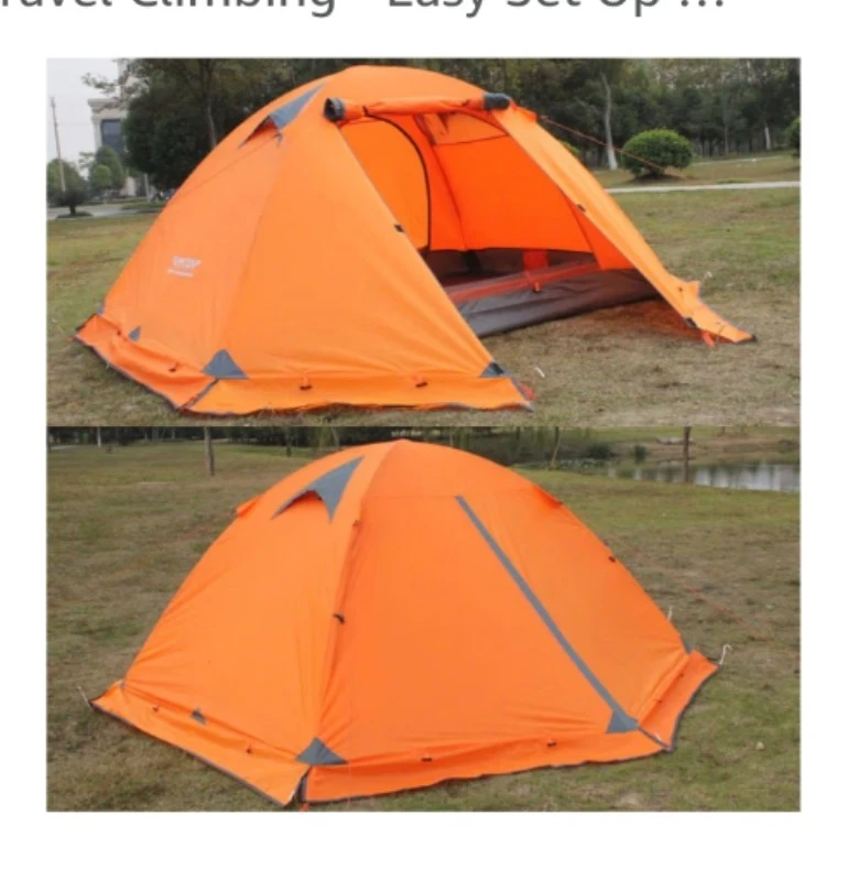 FLYTOP Orange Camping Tent 2 person - New - photo 5