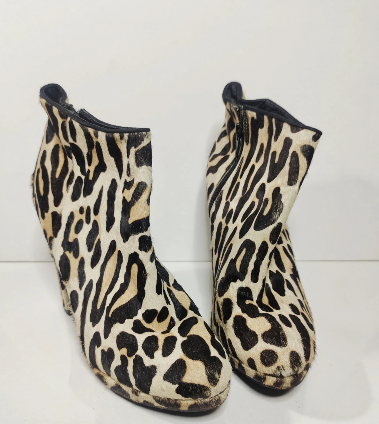 ALDO Ankle Boots - Women's Size 7 - Leopard Print