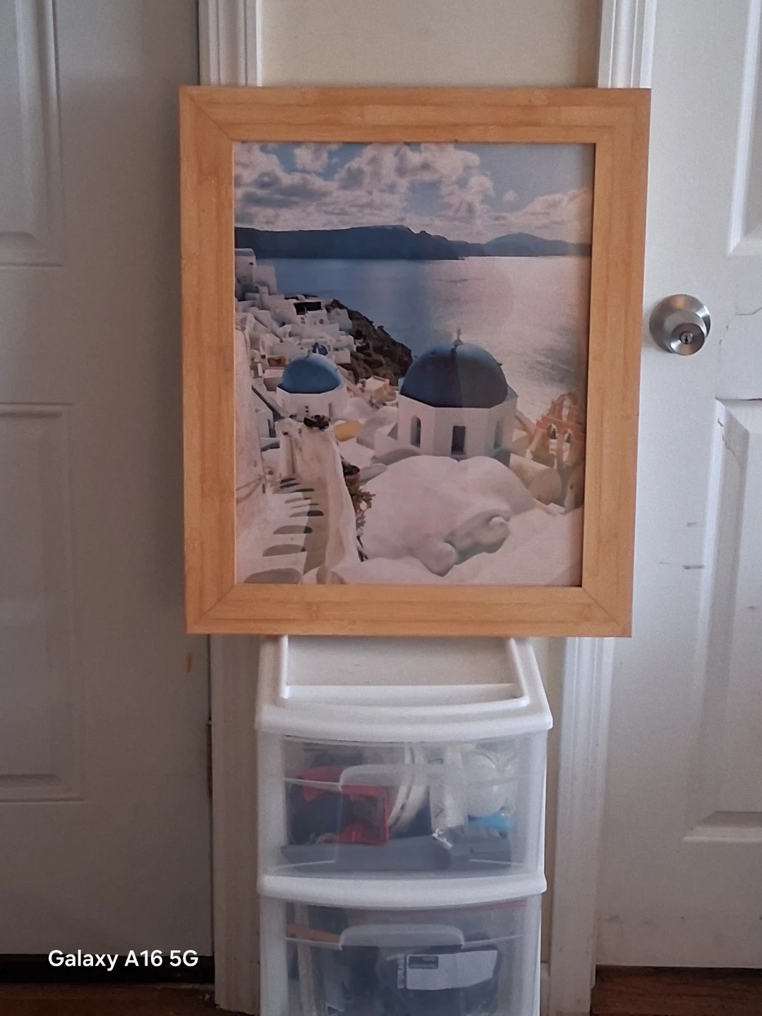 Framed Print of Santorini, Greece