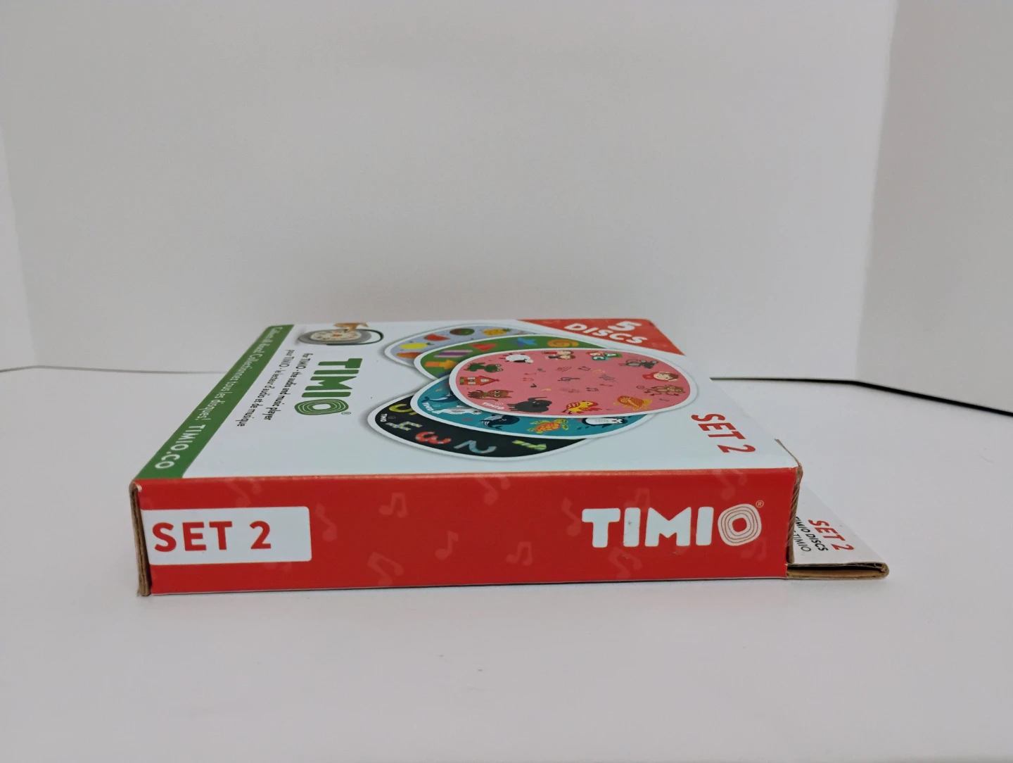 Timio Set 2 Audio Music Player Discs - 5 Discs - photo 3