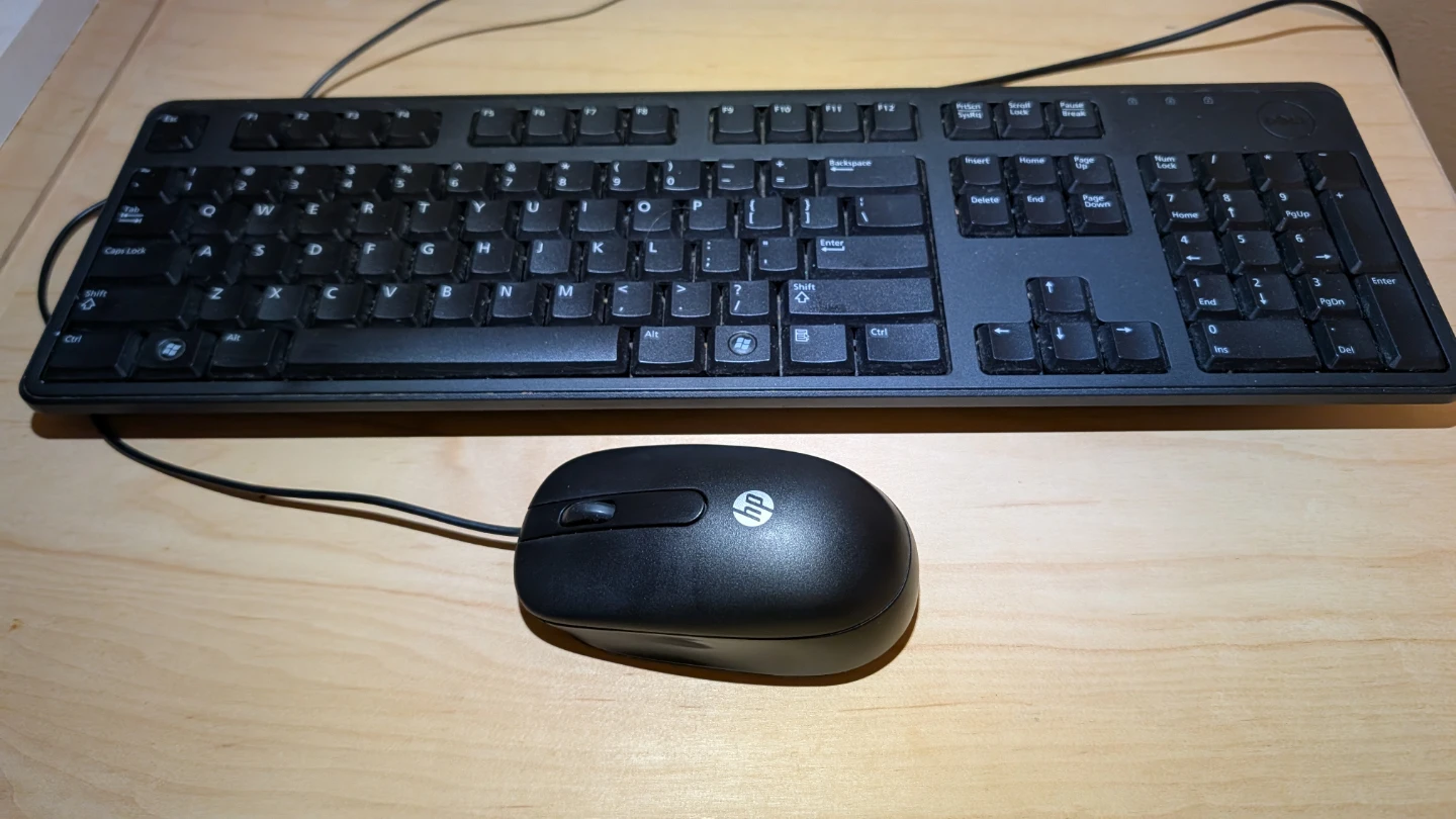 Keyboard & mouse combo