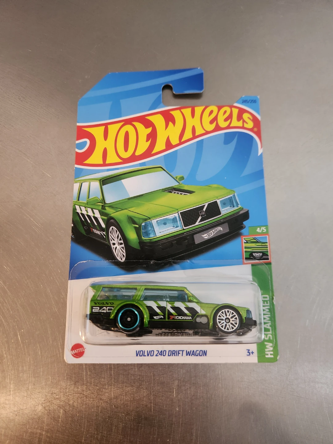 Hot Wheels Volvo 240 Drift Wagon HW Slammed Diecast Car