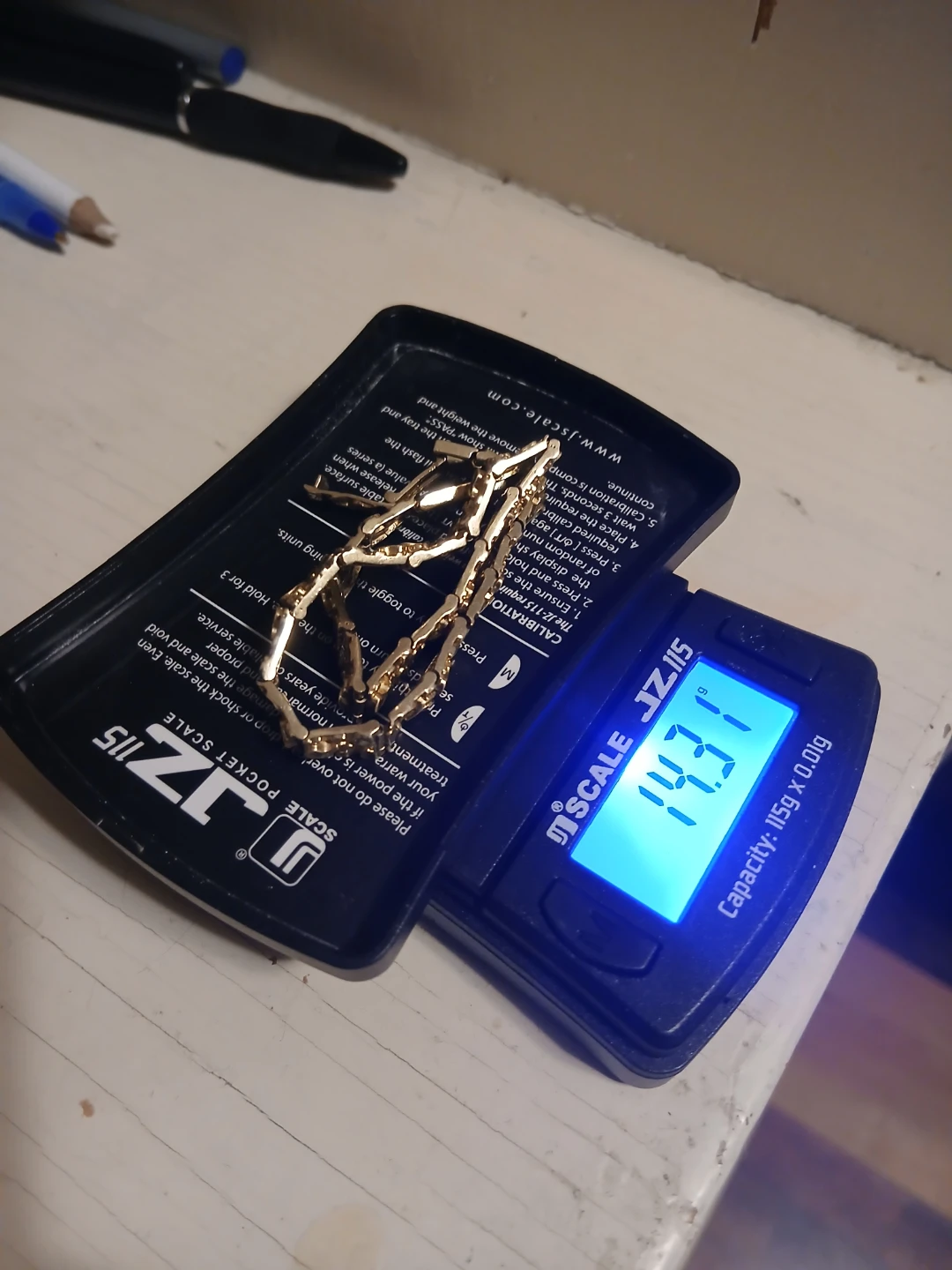 Textured Gold-Tone Link Bracelet - 14.3g - photo 3