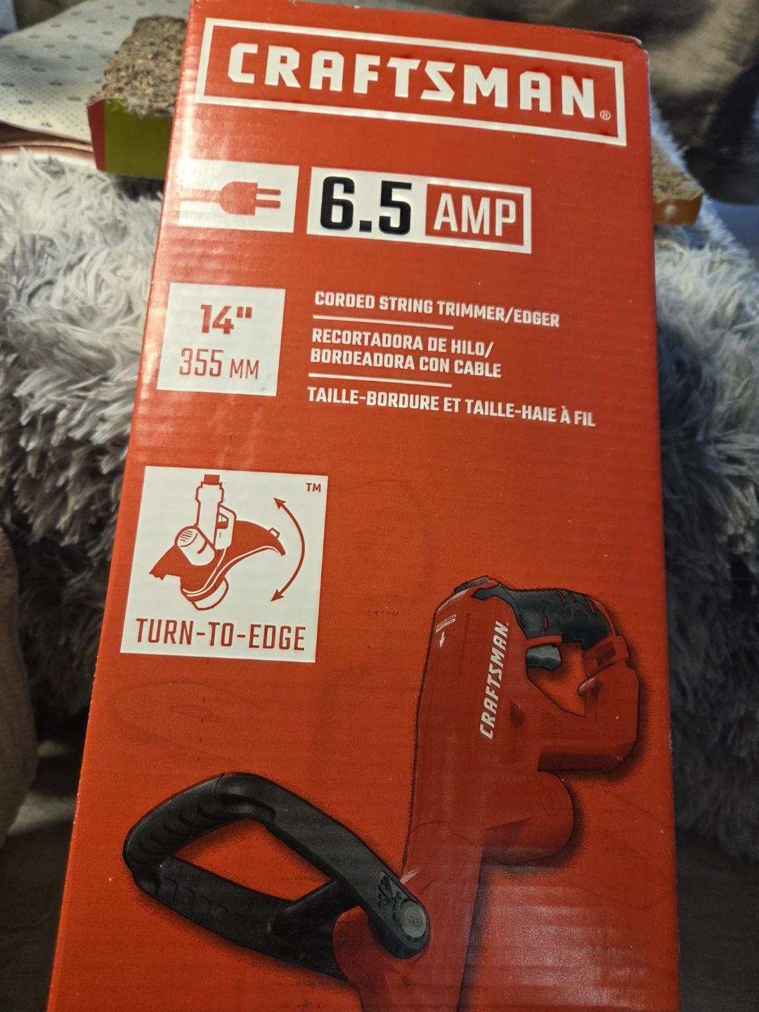 Craftsman 6.5 Amp 14" Corded String Trimmer/Edger - photo 2