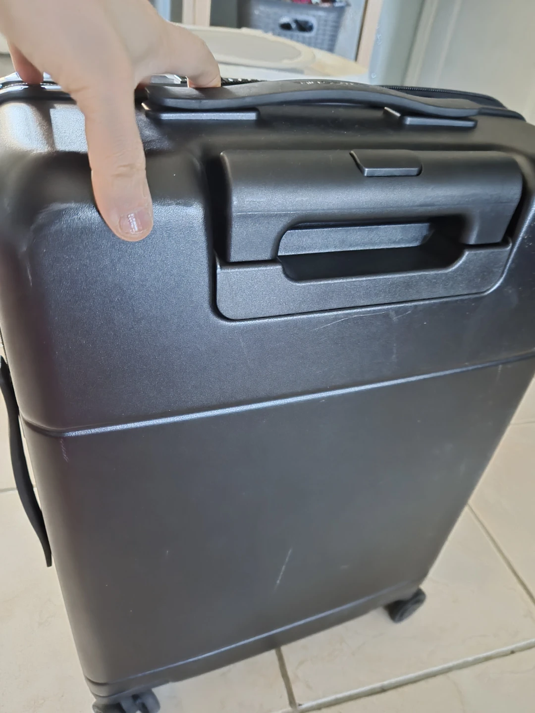 In flight Hardside Spinner Luggage(Samsonite) _ black